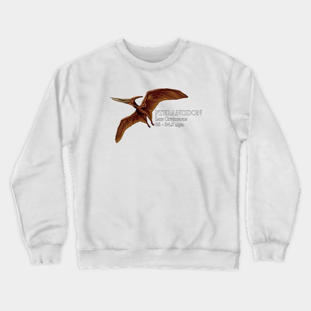 Realistic drawing of the Pteranodon Crewneck Sweatshirt by Modern Medieval Design